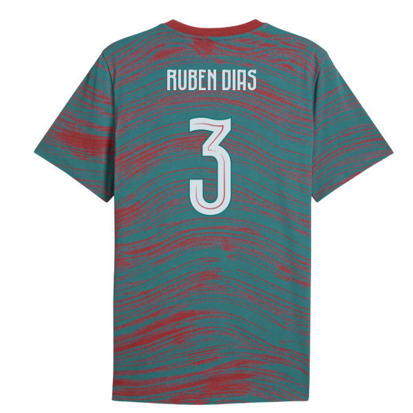 2026-2027 Portugal FtblCulture Tee AOP (Red) (Ruben Dias 3)-SoccerKits Hub | Buy Soccer Jerseys Online